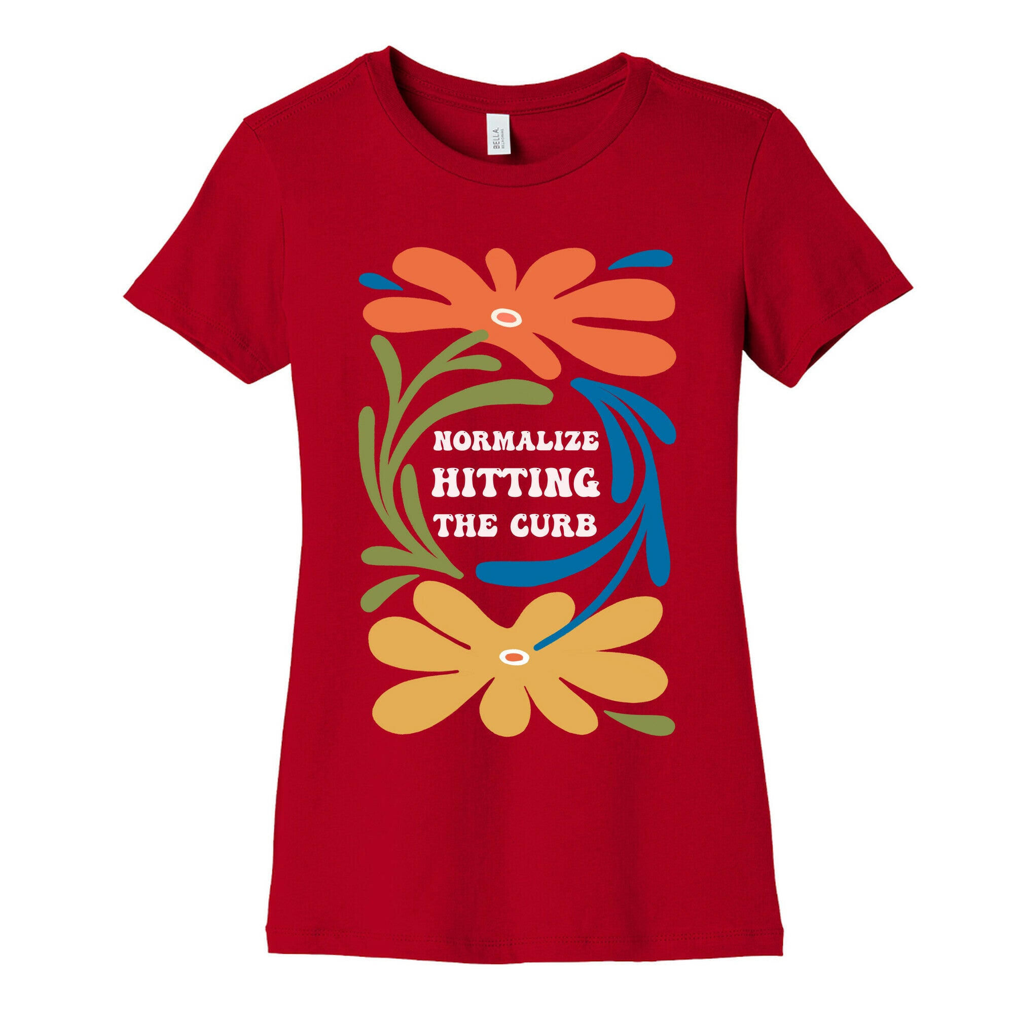 Normalize Hitting The Curb Women's Cotton Tee
